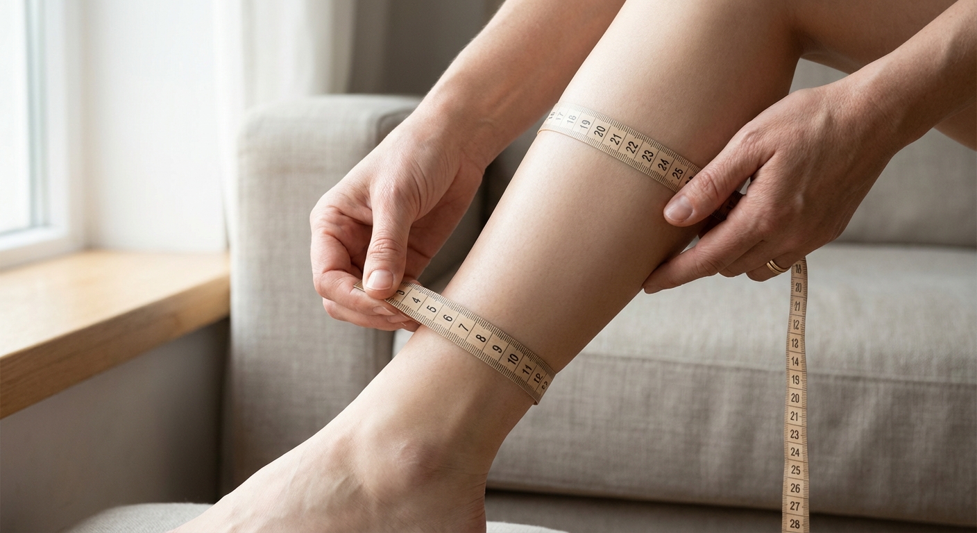 jala ümbermõõdu mõõtmine