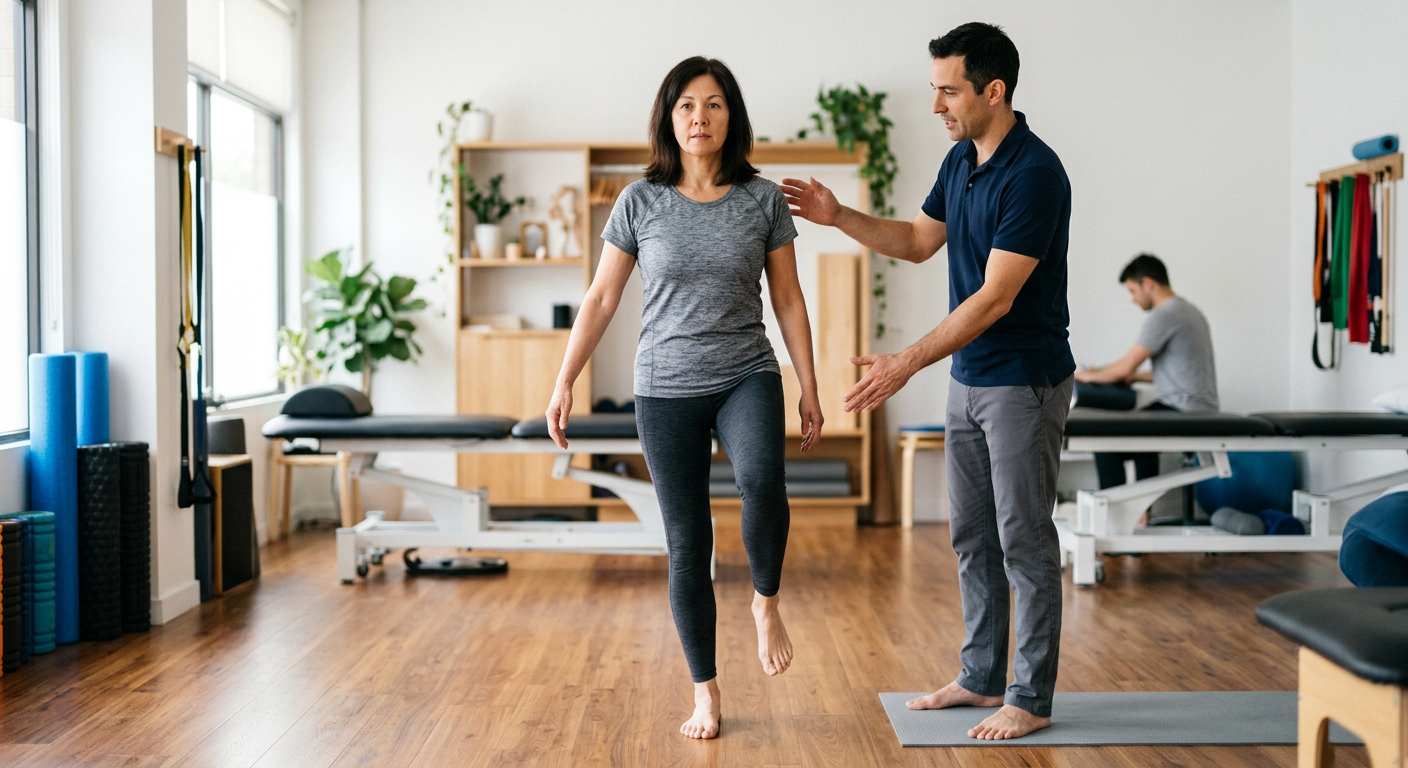 Hüppeliigese tasakaaluharjutus