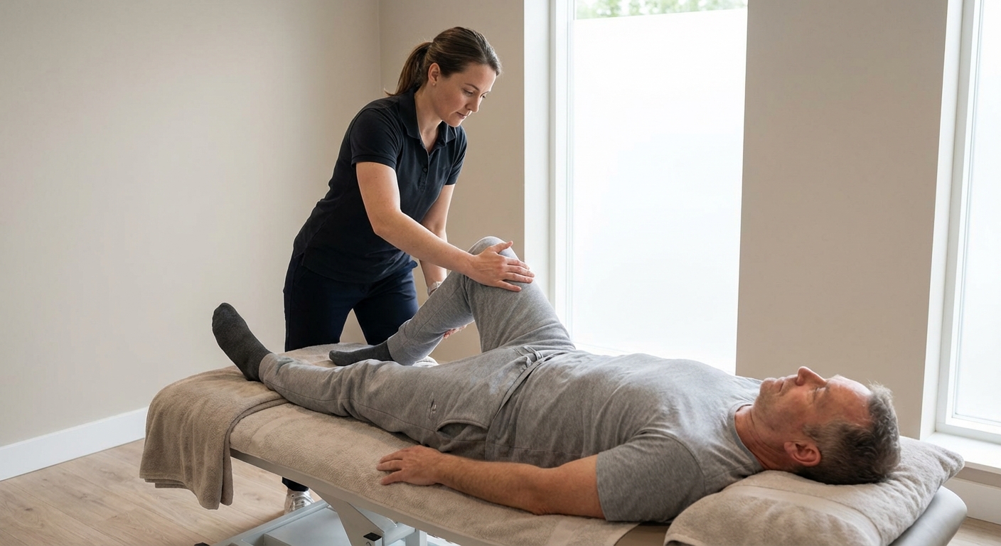 füsioteraapia põlveliigesele kliinikus