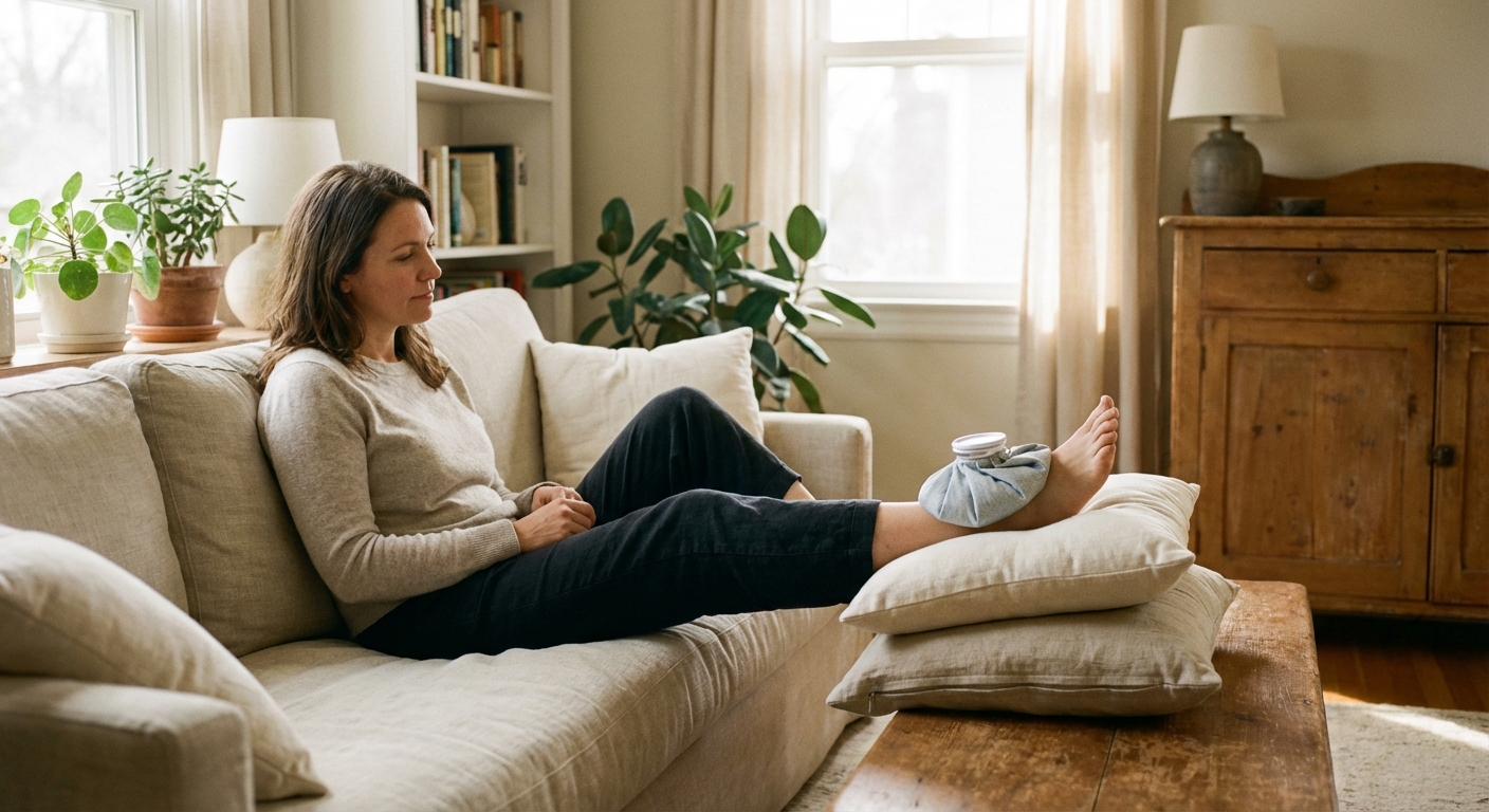 hüppeliigese turse leevendus