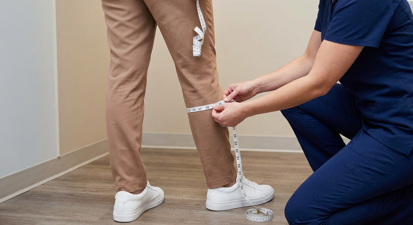 jala ümbermõõdu mõõtmine